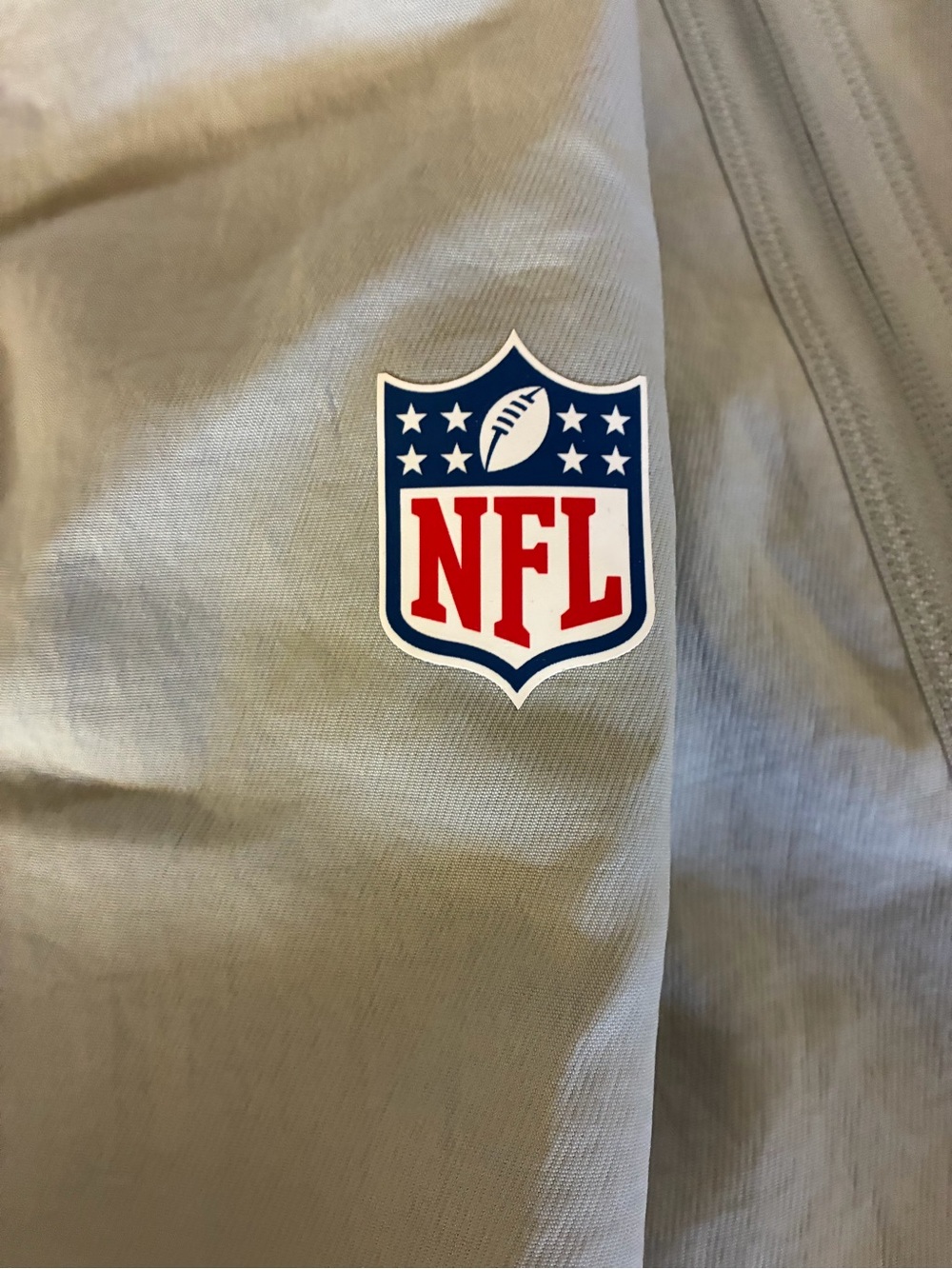 Seattle Seahawks Men’s Nike Wolf Gray Rivalry Bomber Jacket Retails $145 - Picture 7 of 16